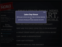 Tablet Screenshot of nobleprovisions.com
